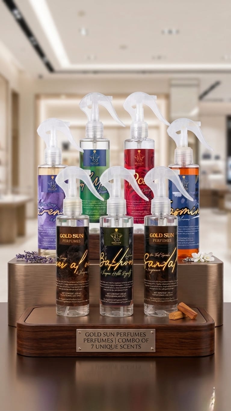 Combo of 7 interior perfumes﻿